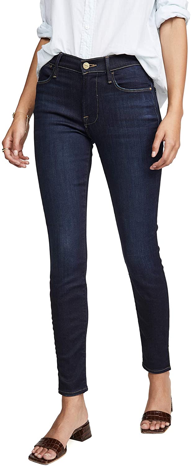Price:$150.50 FRAME Women's Le High Skinny Jeans at Amazon Women's Jeans store