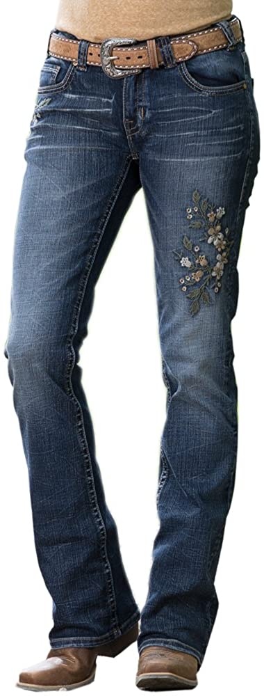Price:$59.99 Rock & Roll Cowgirl Bloom Free Jean at Amazon Women's Jeans store
