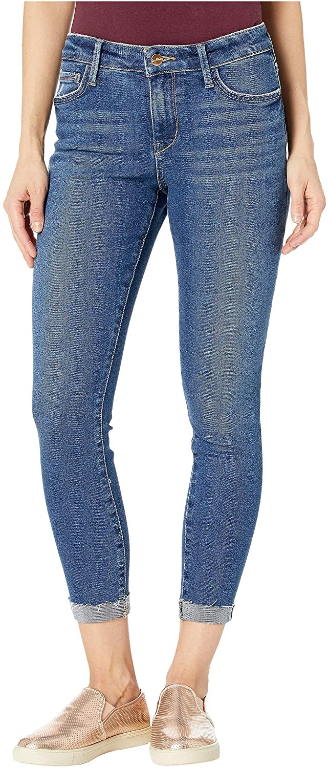 Price:$39.99 Sam Edelman Women's Kitten Mid-Rise Crop Skinny Jeans in Vista at Amazon Women's Jeans store
