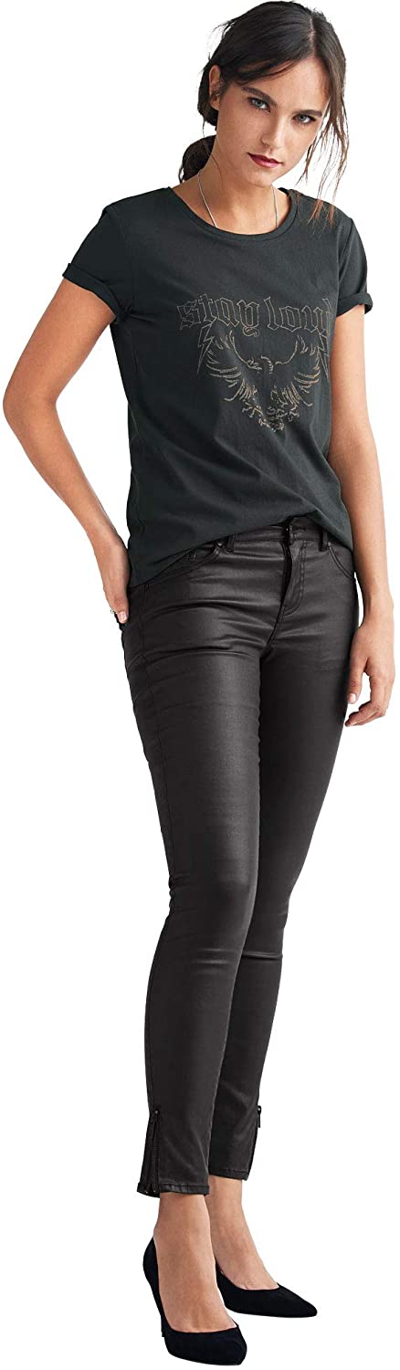 Price:$29.31 ellos Women's Plus Size Skinny Coated Jeans at Amazon Women's Jeans store
