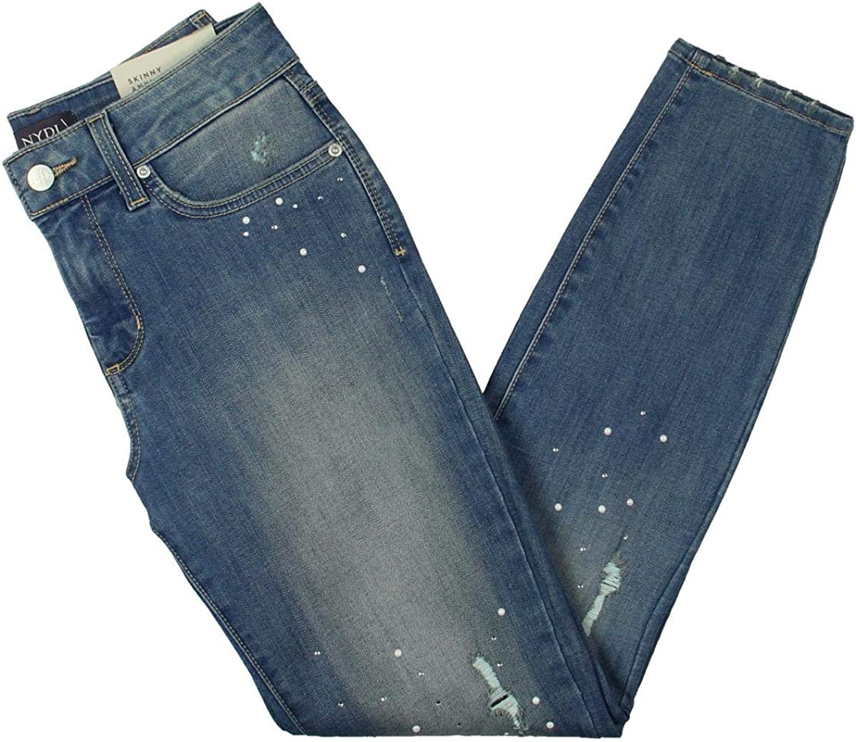 Price:$22.21 NYDJ Womens Ami Embellished Skinny Ankle Jeans at Amazon Women's Jeans store