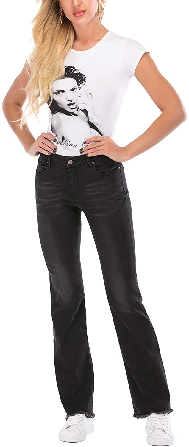 Price:$30.99 MetHera Women's Le Mel Classic Stretch Curvy Bootcut Jeans at Amazon Women's Jeans store