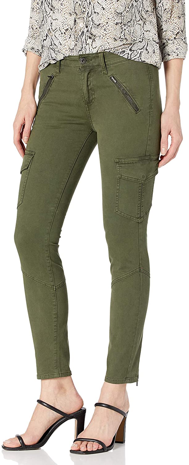 Price:$168.50    AG Adriano Goldschmied Women's The Whitt Skinny Cargo Ankle  Clothing