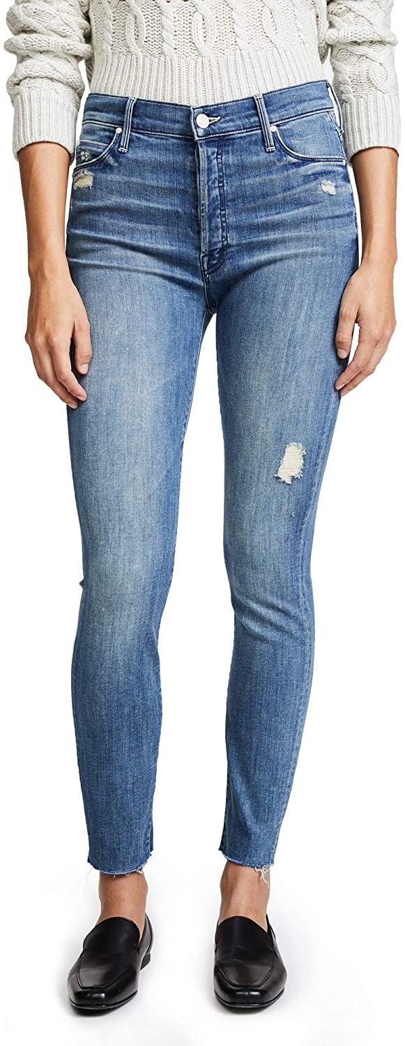 Price:$209.00 MOTHER Women's Stunner Ankle Fray Jeans at Amazon Women's Jeans store