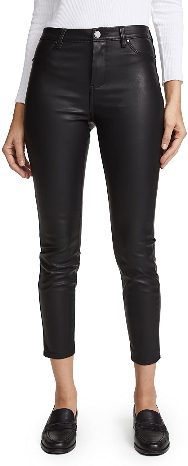Price:$98.00 [BLANKNYC] Blank Denim Women's The Principle Mid Rise Vegan Leather Skinny Pants at Amazon Women's Jeans store
