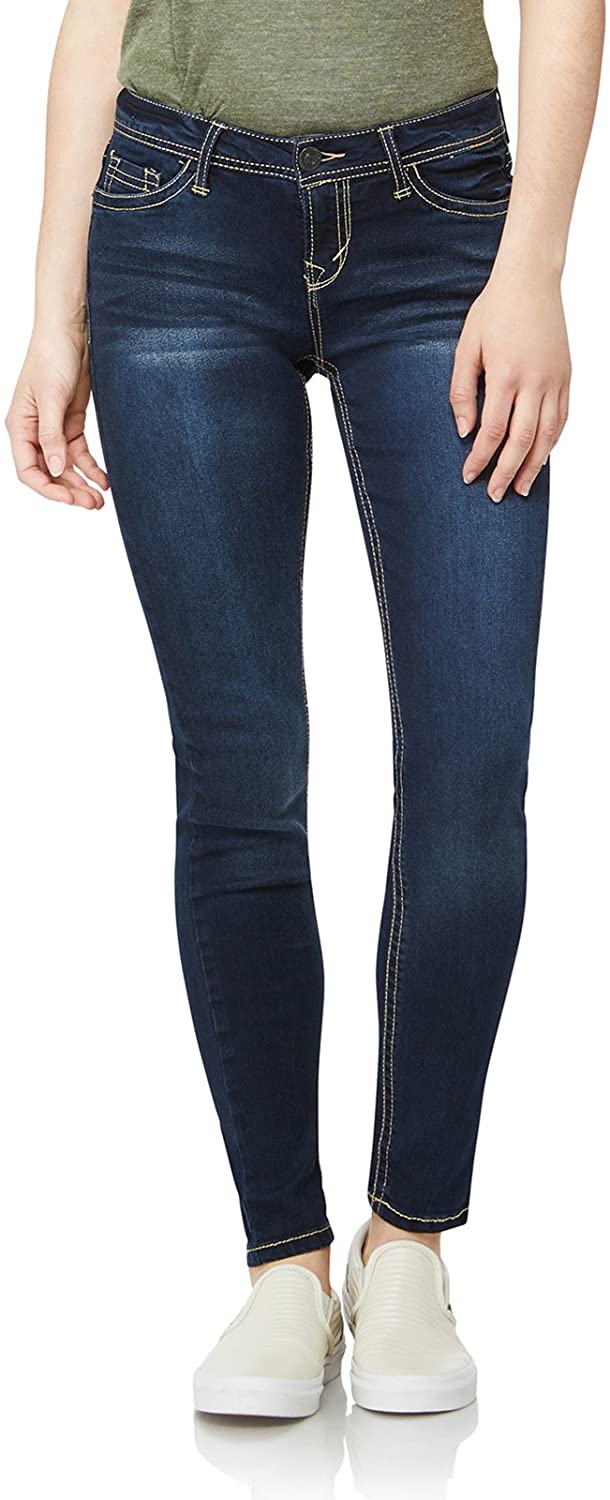Price:$24.99    WallFlower Women's Juniors Irresistible Denim Jegging Jeans (28-30-32" Inseam)  Clothing