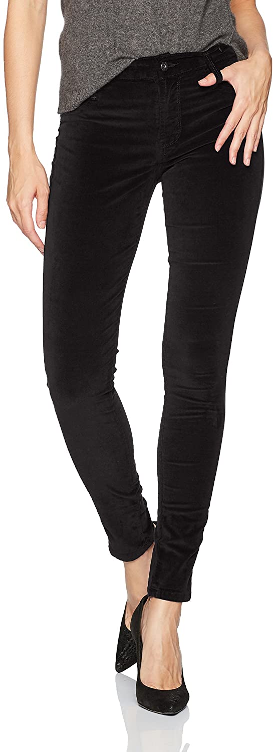 Price:$166.09    James Jeans Women's Twiggy Skinny Velveteen Pant in Black, 27  Clothing