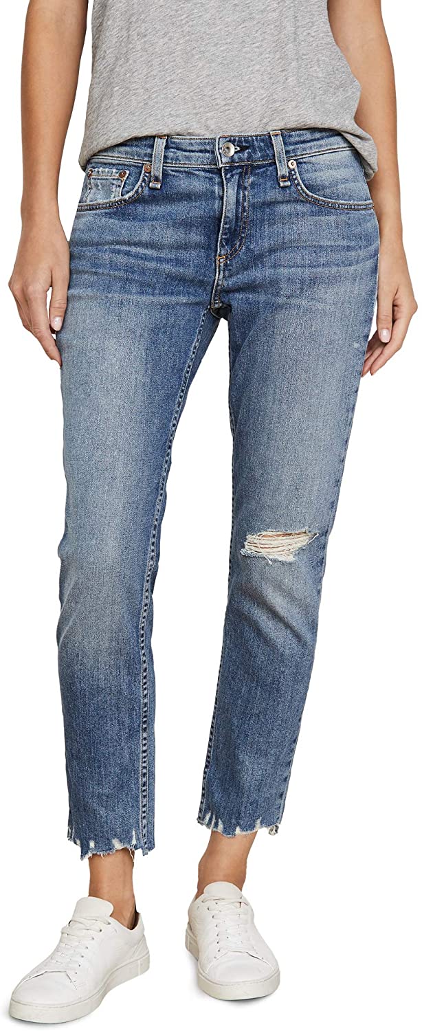Price:$255.00 Rag & Bone/JEAN Women's Dre Low Rise Slim Boyfriend Jeans at Amazon Women's Jeans store