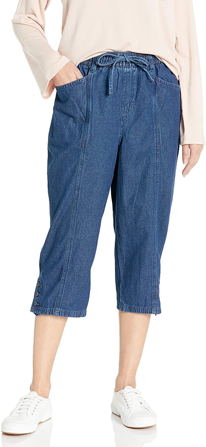 Price:$23.58 Erika Women's Jade Denim Capri at Amazon Women's Jeans store