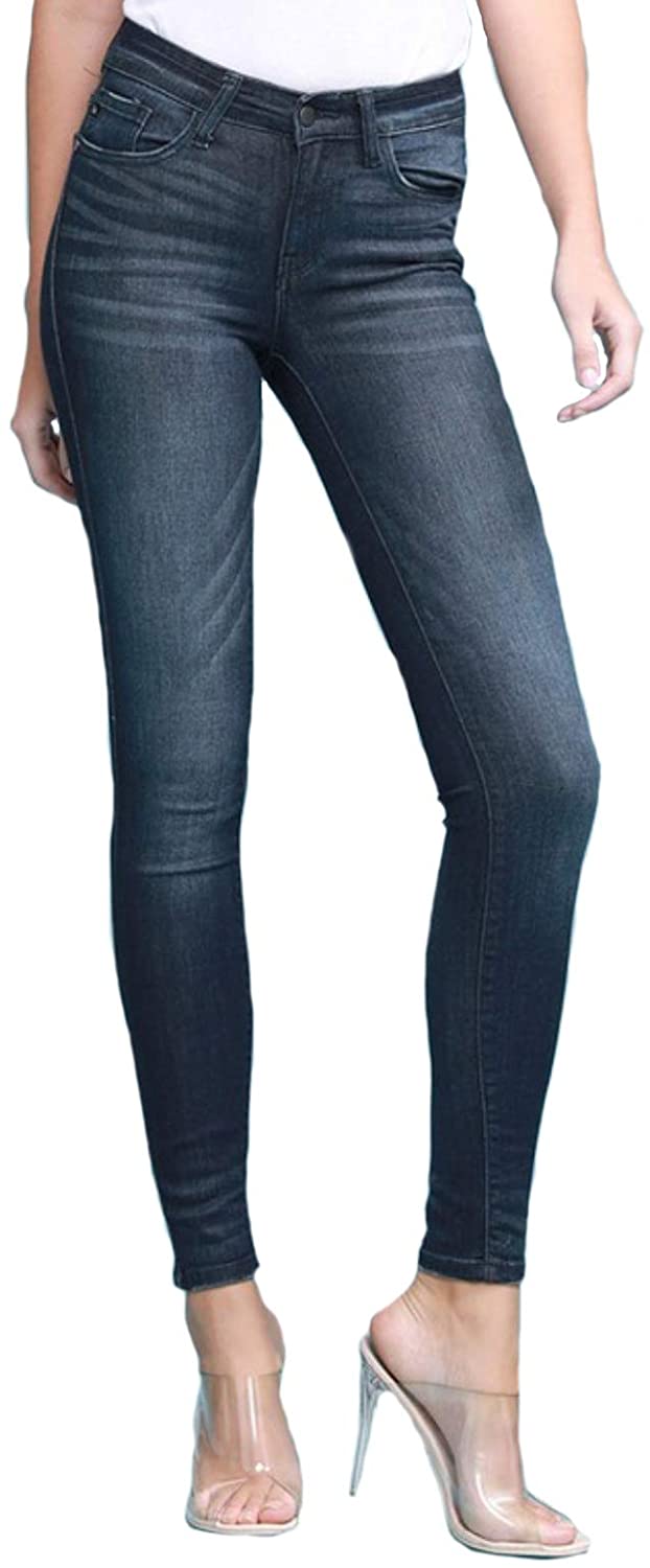 Price:$44.49 Judy Blue Dark Blue Skinny Fit (Style  8248) at Amazon Women's Jeans store
