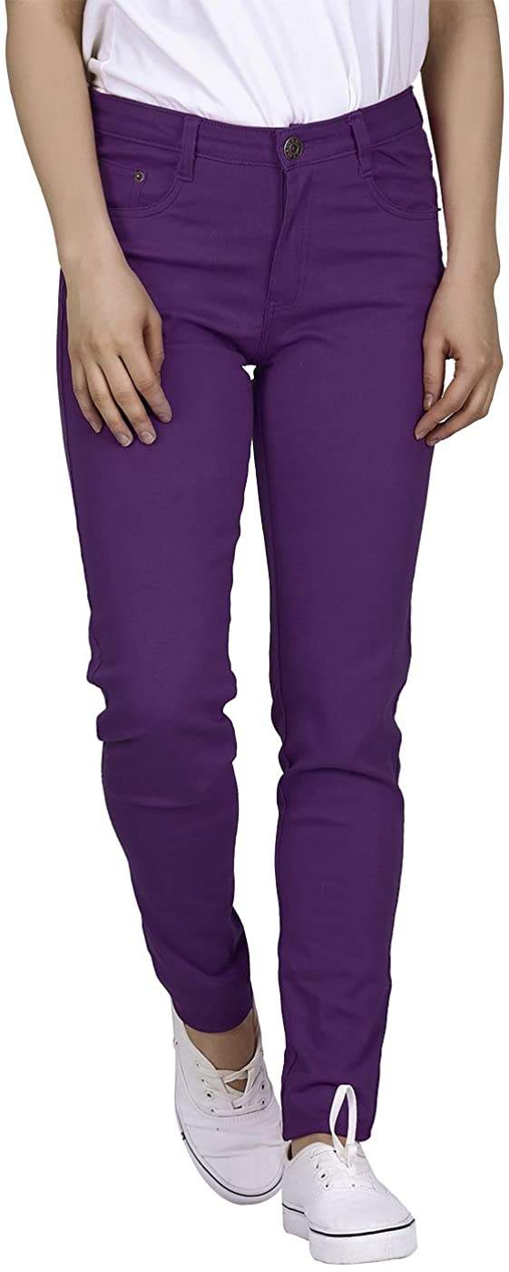 Price:$16.99 HDE Women's Mid-Rise Stretchy Denim Slim Fit Skinny Jeans at Amazon Women's Jeans store