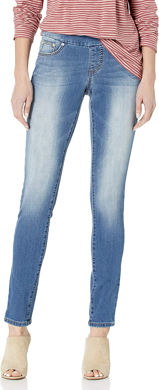 Price:$34.99 Jag Jeans Women's Nora Knit Pull on Skinny Fit Jean at Amazon Women's Jeans store