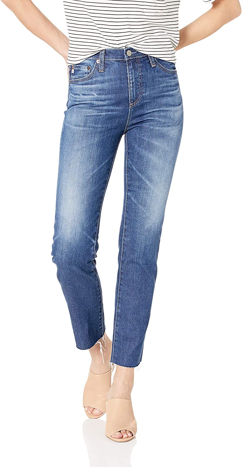 Price:$73.86    AG Adriano Goldschmied Women's Isabelle Straight Crop  Clothing