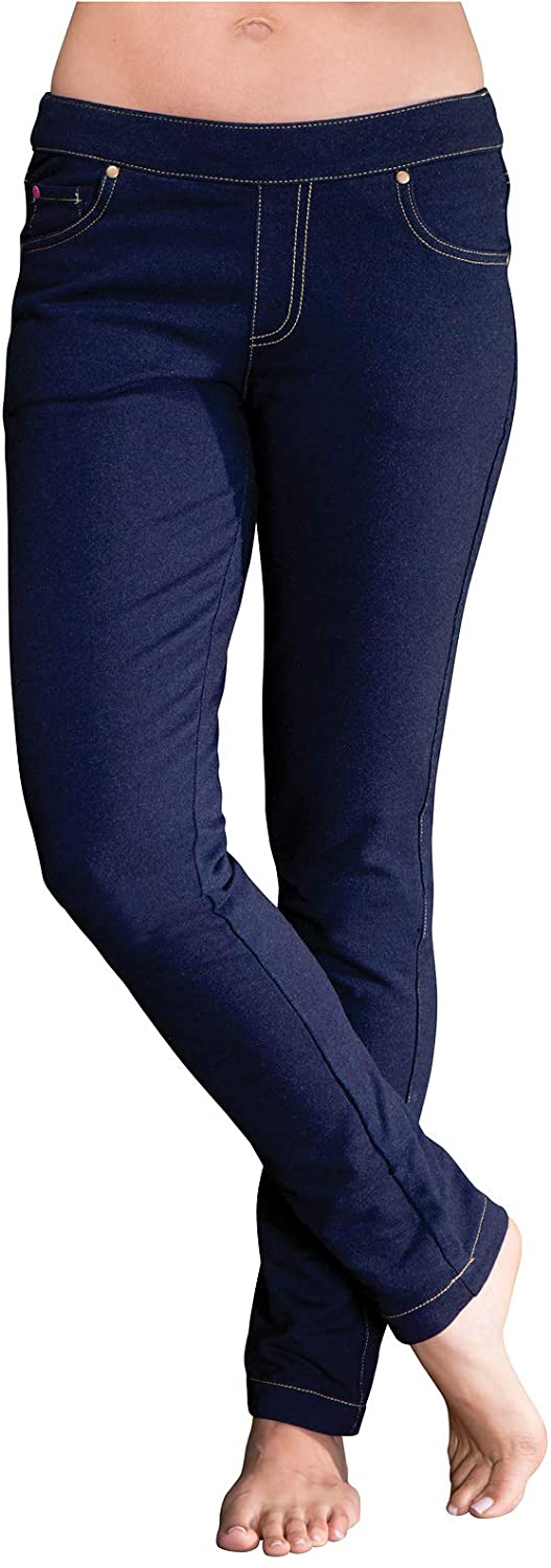 Price:$39.99 PajamaJeans Women's Petite Skinny Stretch Knit Denim Jeans at Amazon Women's Jeans store