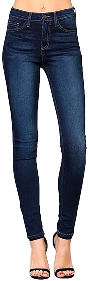 Price:$72.15 Flying Monkey Women's High Rise Super Stretchy Skinny Jeans at Amazon Women's Jeans store