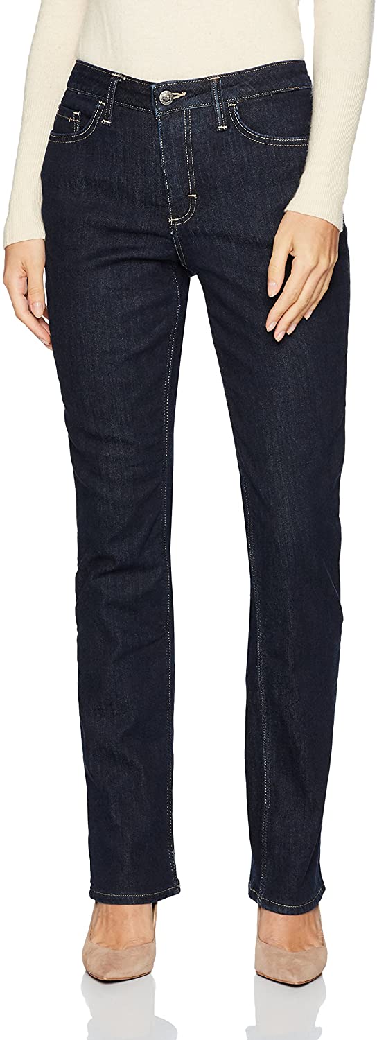 Price:$23.99 Riders by Lee Indigo Women's Fleece Lined Slim Straight at Amazon Women’s Clothing store