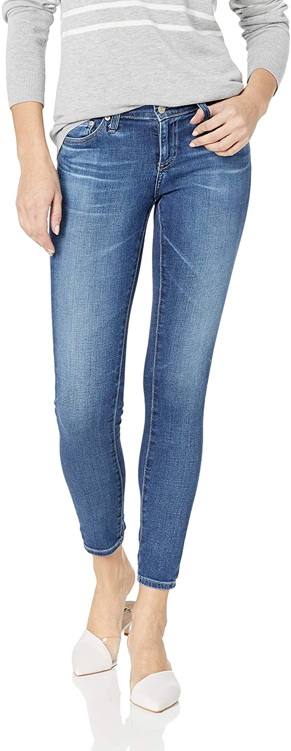 Price:$63.32    AG Adriano Goldschmied Women's Farrah Skinny Ankle  Clothing