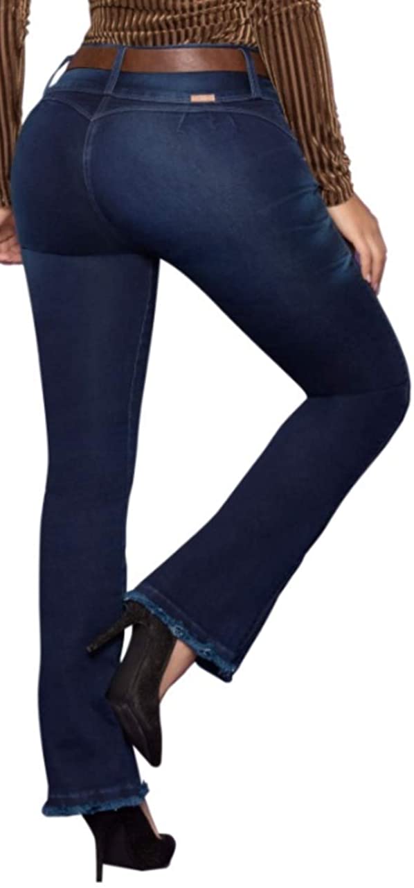 Price:$58.73 Wasser Jean Colombiano Levanta cola C262 at Amazon Women's Jeans store