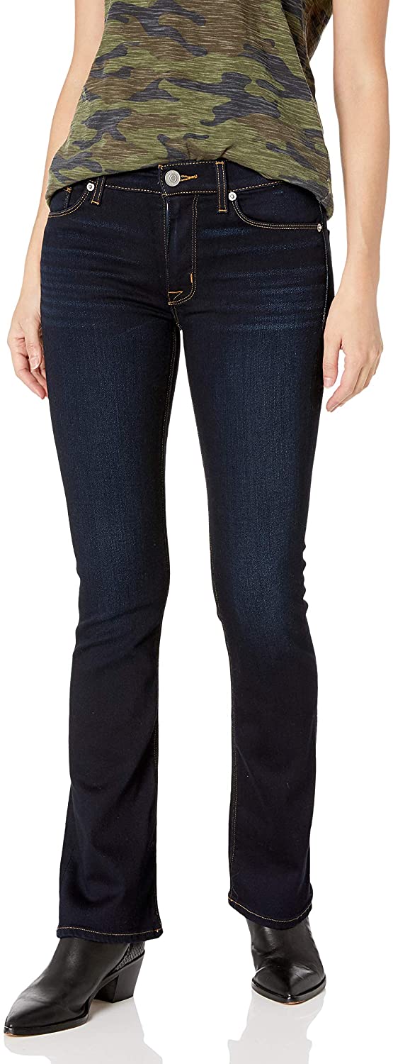 Price:$69.12    HUDSON Women's Petite Size Love Midrise Bootcut 5 Pocket Jeans  Clothing