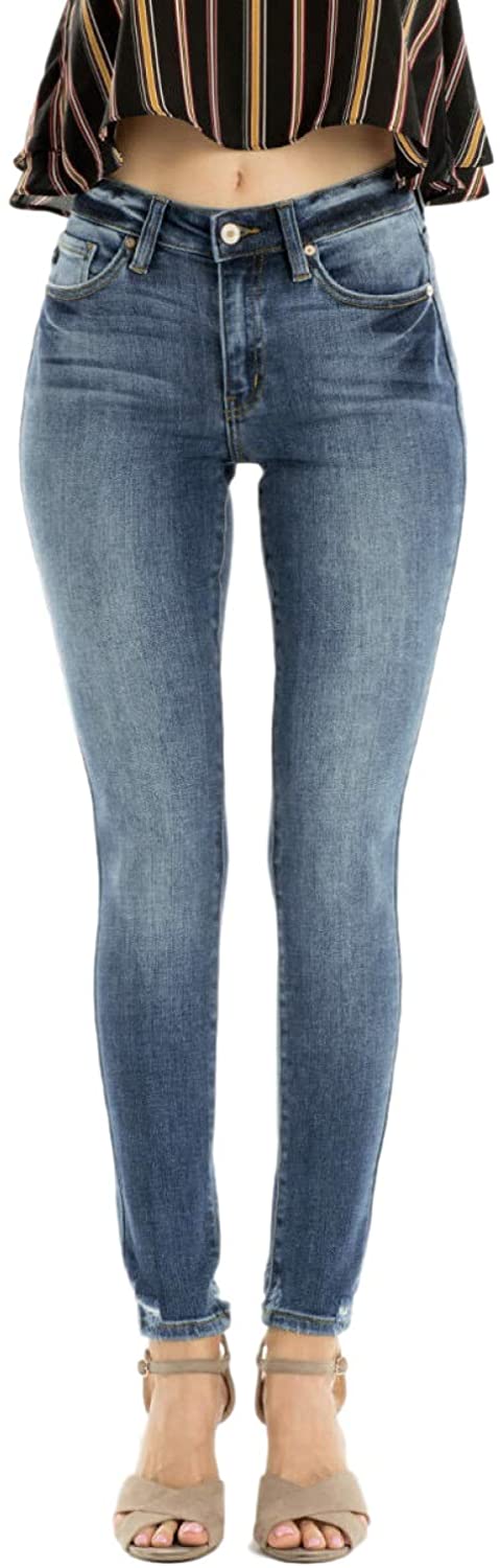 Price:$59.95 KanCan Jeans High-Rise Curvy Fit Skinny Jeans KC9141D at Amazon Women's Jeans store