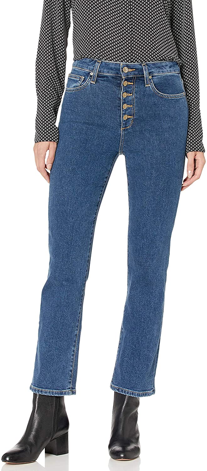 Price:$52.77    Joe's Jeans Women's Callie High Rise Cropped Bootcut Jean  Clothing