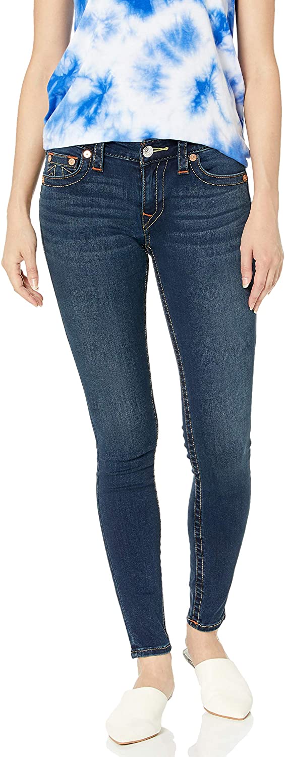 Price:$65.19    True Religion Women's Jennie Curvy Skinny Jean  Clothing