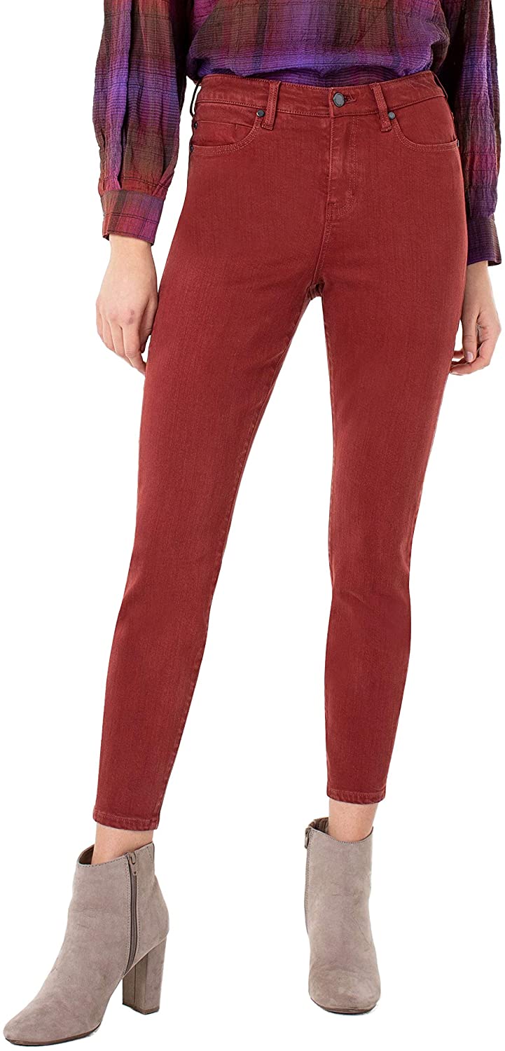 Price:$98.00 Liverpool Women's Abby Hi-Rise Ankle Skinny Wood Jeans at Amazon Women's Jeans store