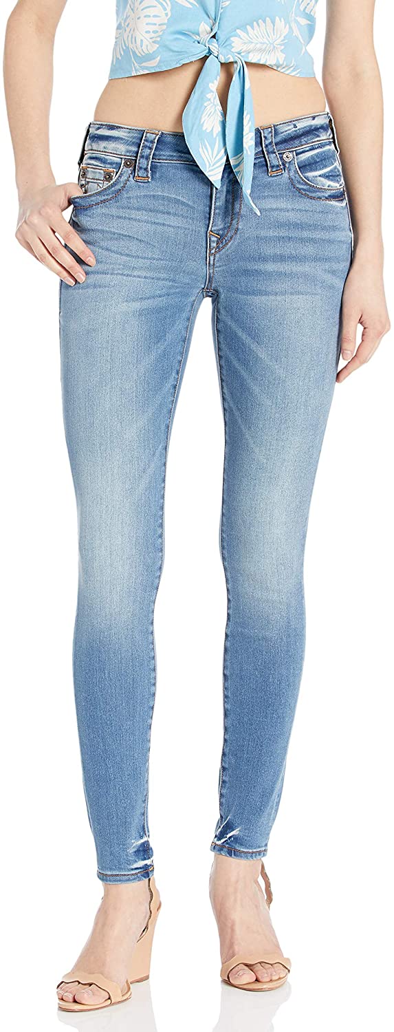 Price:$156.83    True Religion Women's Jennie Curvy Half Inch  Clothing