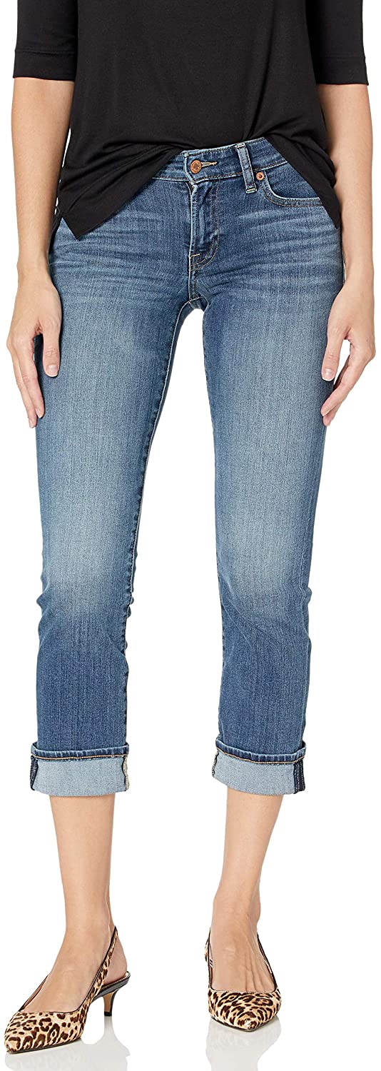 Price:$47.54 Lucky Brand Women's Mid Rise Sweet Straight Ankle Jean at Amazon Women's Jeans store
