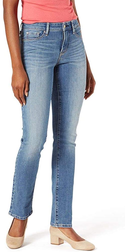Price:$21.99 Signature by Levi Strauss & Co. Gold Label Women's Totally Shaping Slim-Straight Jean at Amazon Women's Jeans store