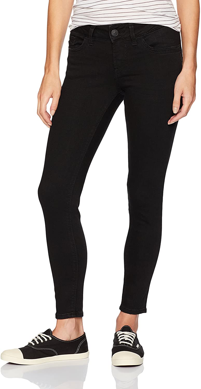 Price:$39.99    Silver Jeans Co. Women's Suki Curvy Fit Mid-Rise Ankle Skinny Jeans  Clothing