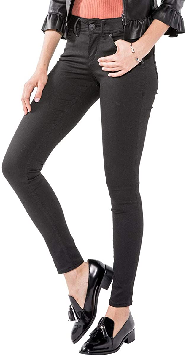 Price:$72.35    Silver Jeans Co. Women's Suki Curvy Fit Mid-Rise Super Skinny Jeans  Clothing