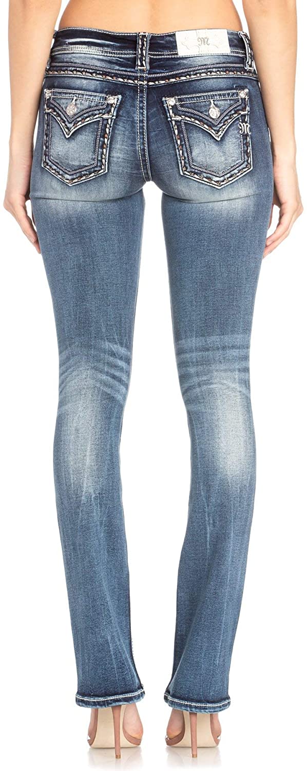 Price:$75.98    Miss Me Claim to Fame Bootcut Jeans  Clothing