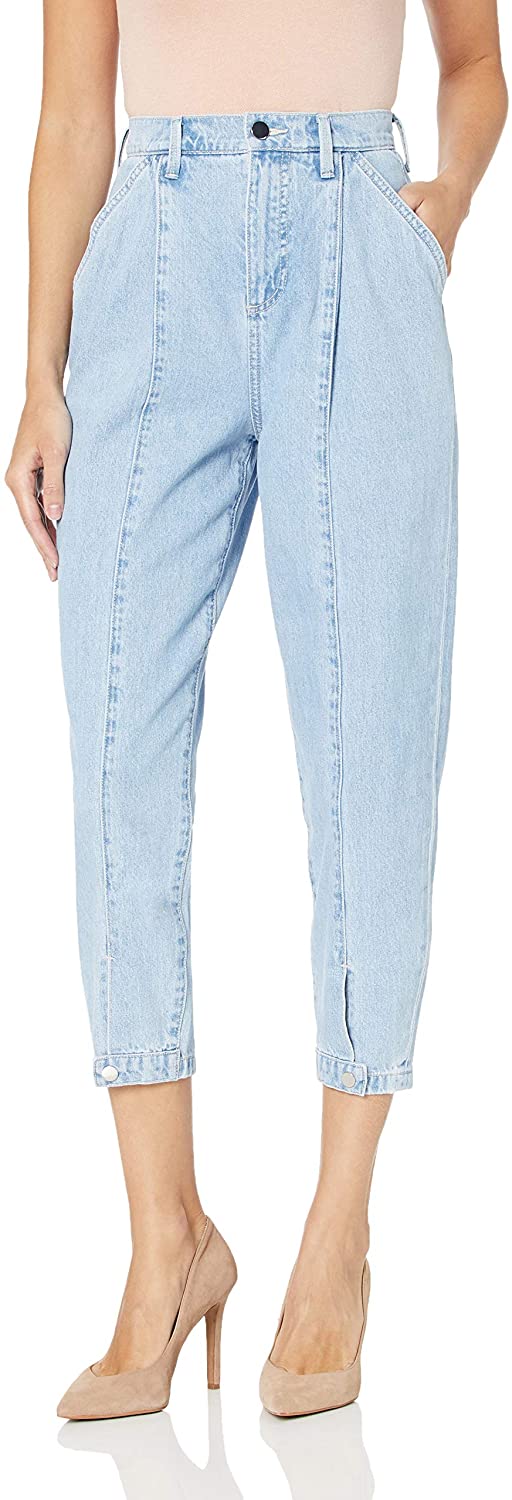 Price:$206.71    BCBGMAXAZRIA Women's Denim Trouser Jean  Clothing
