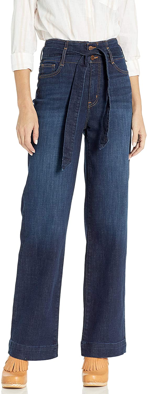 Price:$43.68    Sanctuary Women's Non Confirmist Paperbag Wide Leg Jean  Clothing