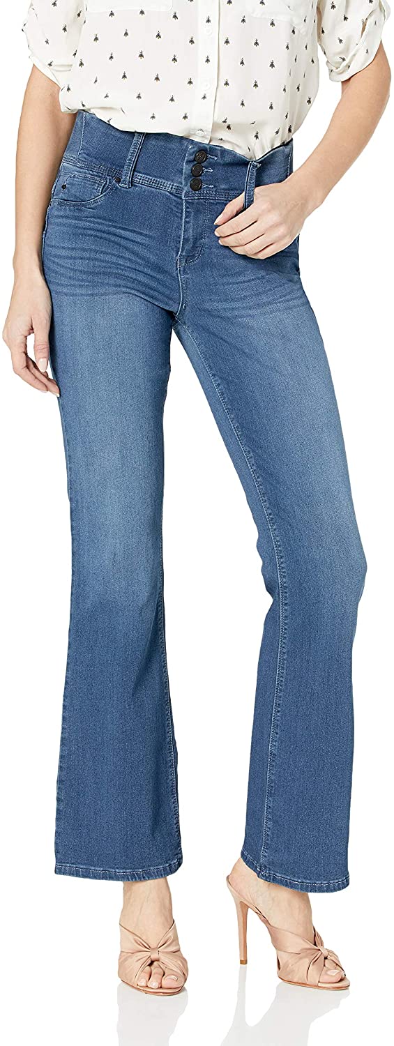 Price:$56.78 Laurie Felt Women's Curve Silky Denim Boot Cut Jeans at Amazon Women's Jeans store