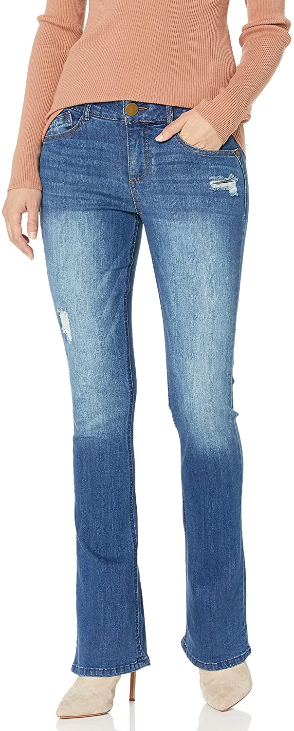 Price:$52.56 Democracy Women's Ab Solution Itty Bitty Boot Jean at Amazon Women's Jeans store