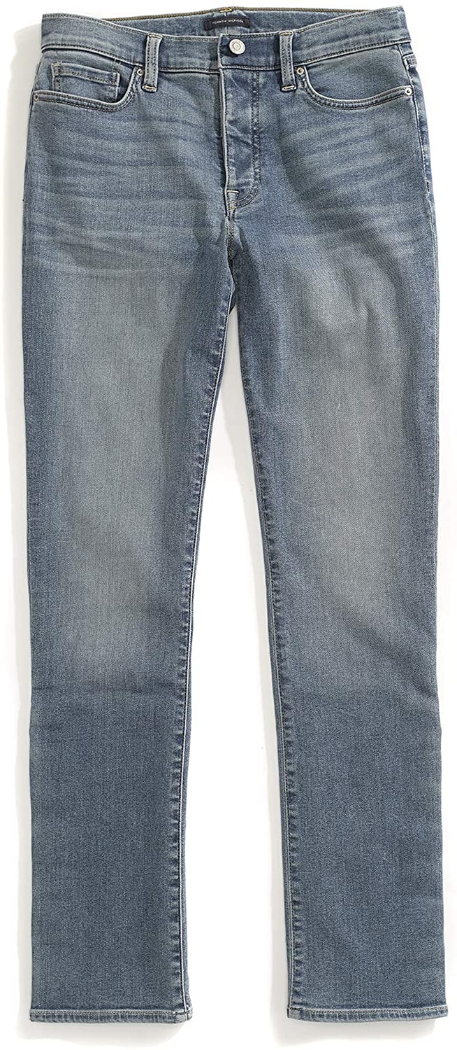 Price:$27.52 Tommy Hilfiger Women's Adaptive Jeans Straight Fit Adjustable Waist Magnet Buttons at Amazon Women's Jeans store