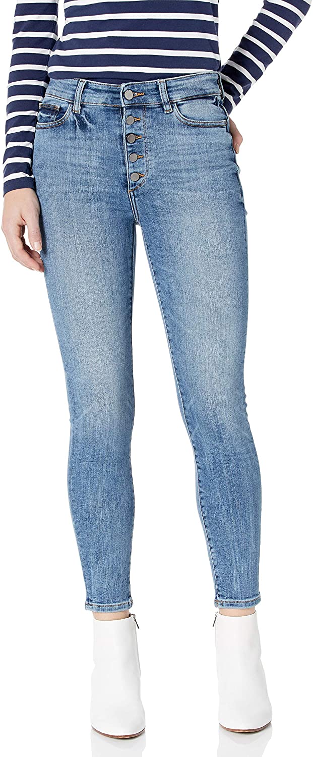 Price:$32.98    DL1961 Women's Farrow Instaculpt High Rise Skinny Fit Ankle Jean  Clothing