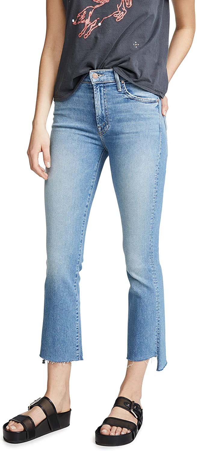 Price:$228.00 MOTHER Women's Insider Crop Step Fray Jeans at Amazon Women's Jeans store