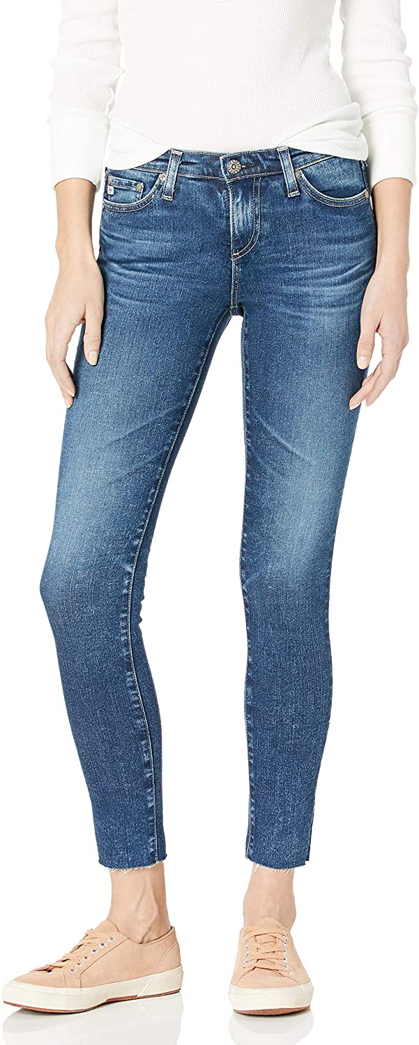 Price:$129.00    AG Adriano Goldschmied Women's Legging Ankle Super Skinny Fit Jean  Clothing