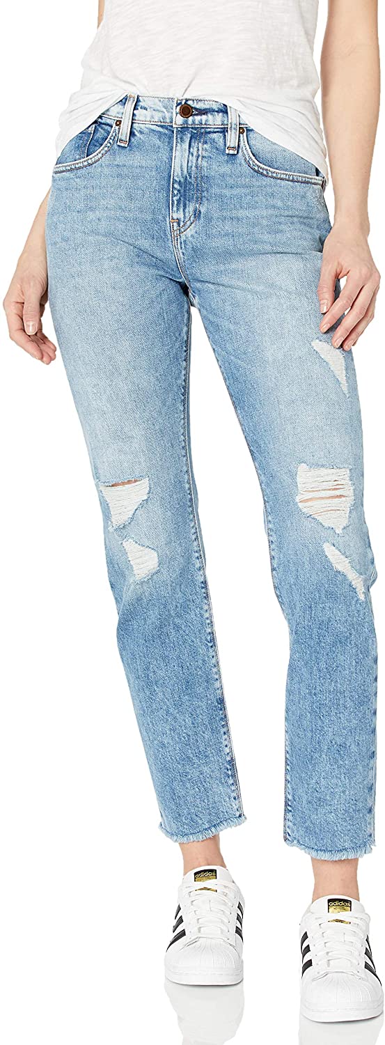 Price:$58.75 Hudson Jeans Women's Jessi Relaxed Cropped Boyfriend 5 Pocket Jean at Amazon Women's Jeans store