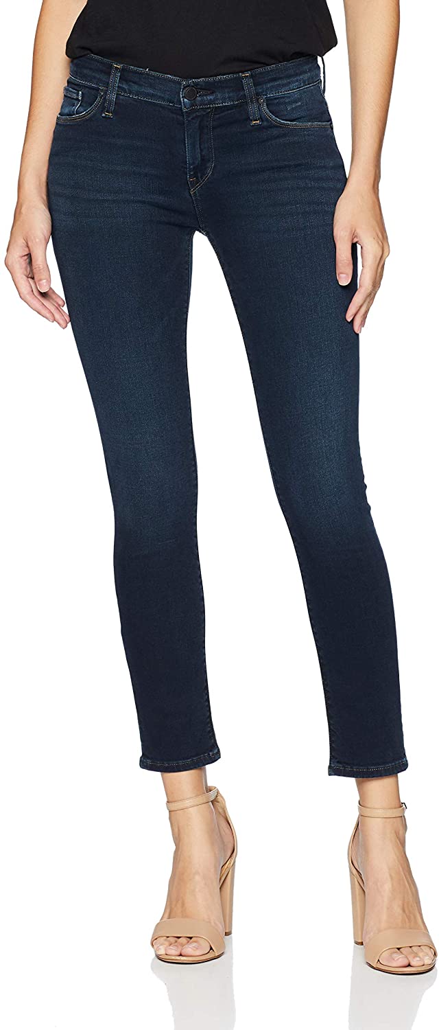 Price:$163.28 Hudson Jeans Women's Tally Mid Rise Crop Skinny Leg 5 Pocket Jean at Amazon Women's Jeans store