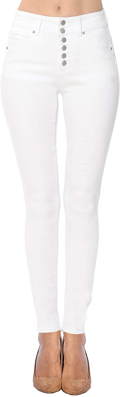 Price:$16.88 TwiinSisters Women's High-Rise Butt Lift Stretch Denim Skinny Jeans with Comfort Stretch at Amazon Women's Jeans store