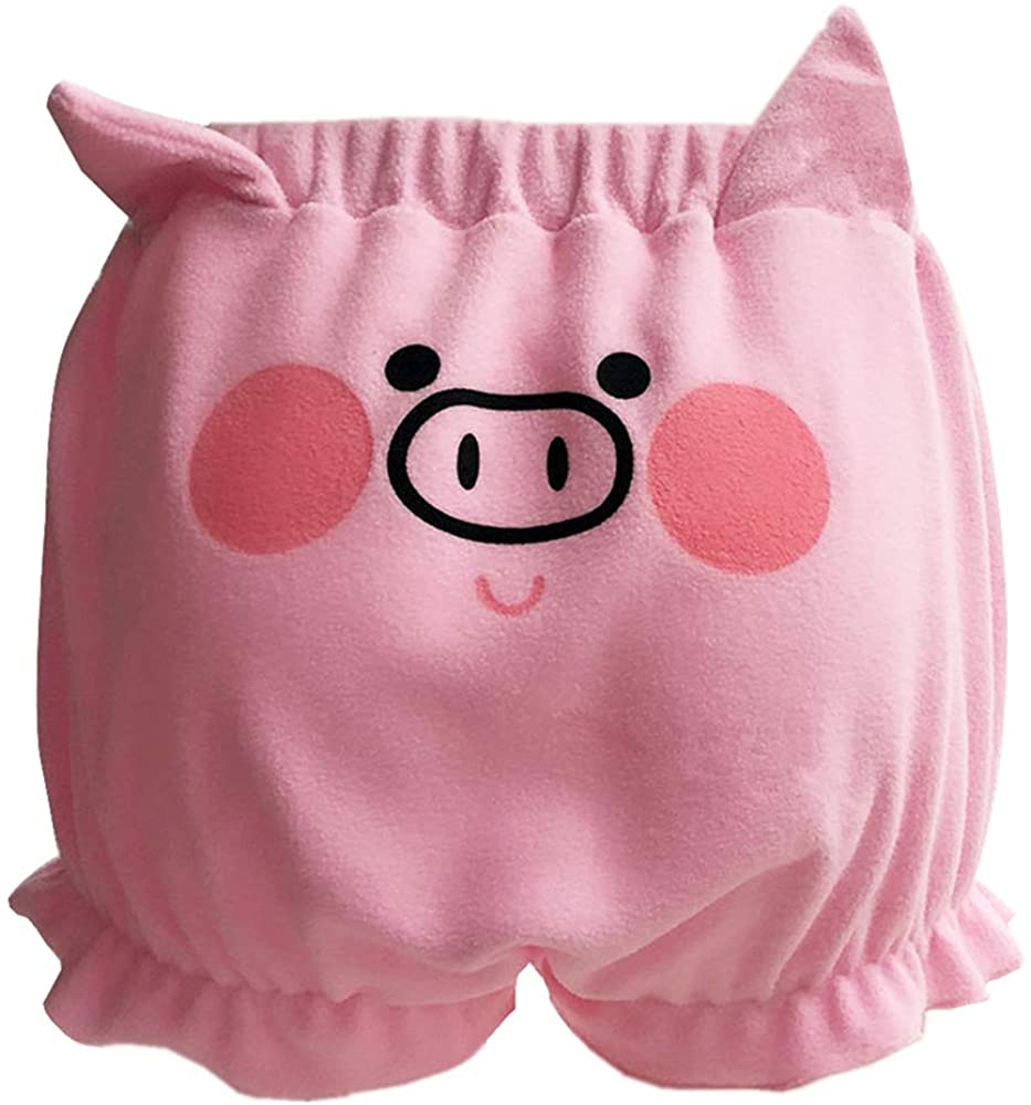 Price:$17.99 YOMORIO Womens Cute Pajama Shorts Lolita Sweet Bloomers Pants Piggy Ruffle Sleep Shorts Underwear at Amazon Women’s Clothing store