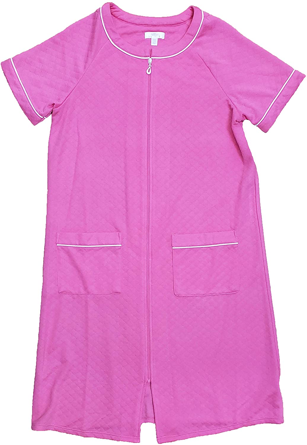 Price:$31.73 Secret Treasures Pink Thrill Long Zip Robe at Amazon Women’s Clothing store