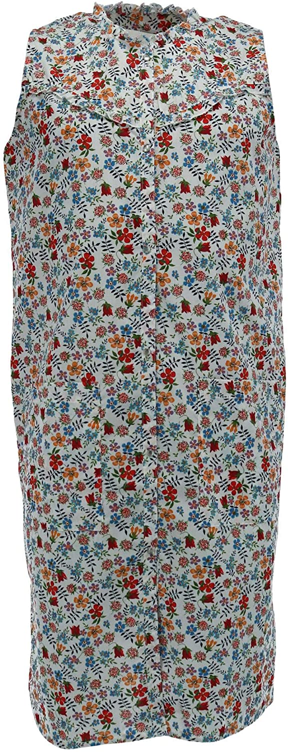 Price:$6.79 Ten West Apparel Women's Sleeveless Snap Front Duster Robe at Amazon Women’s Clothing store