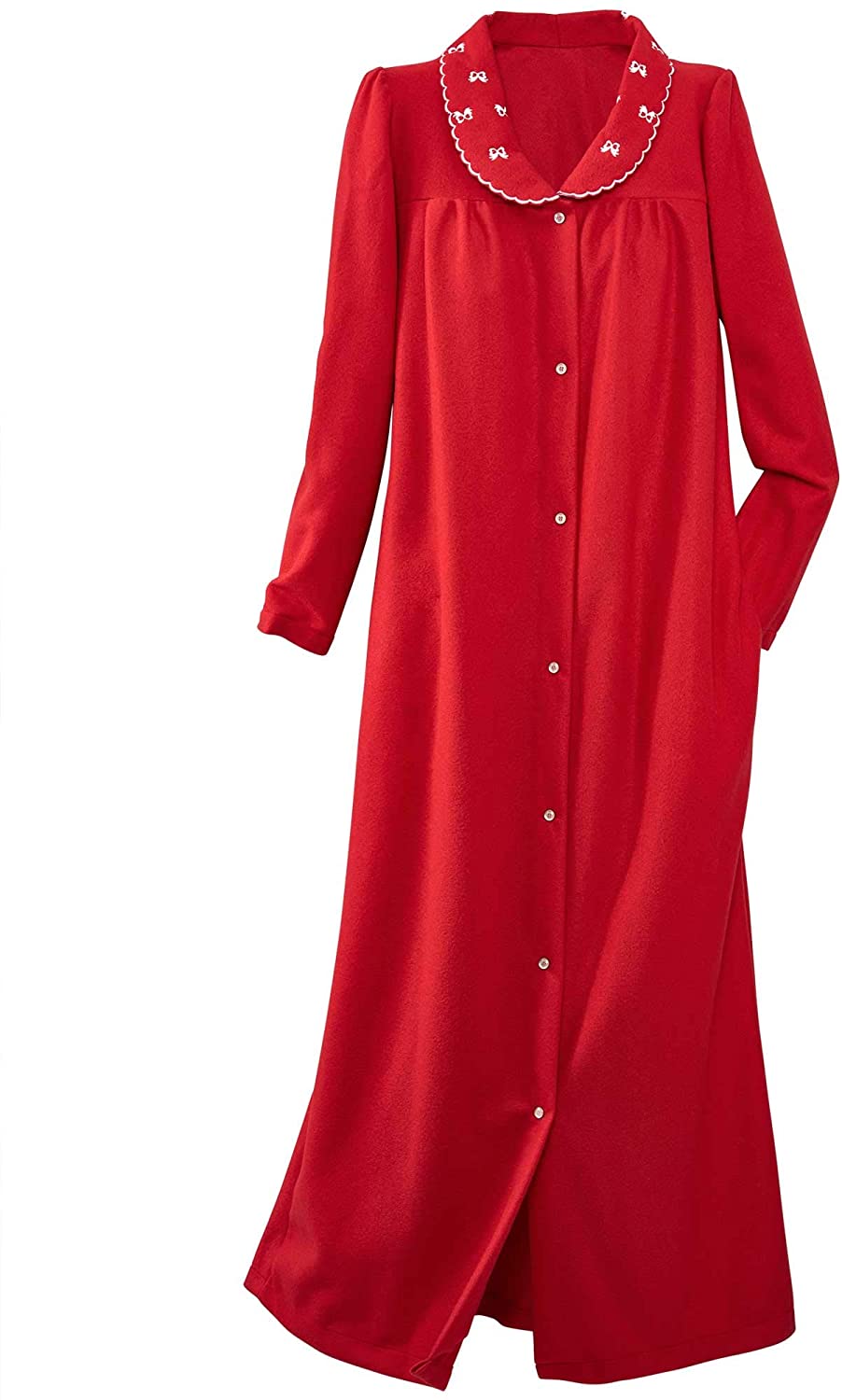 Price:$35.05 Carole Long Embroidered Snap Coat at Amazon Women’s Clothing store