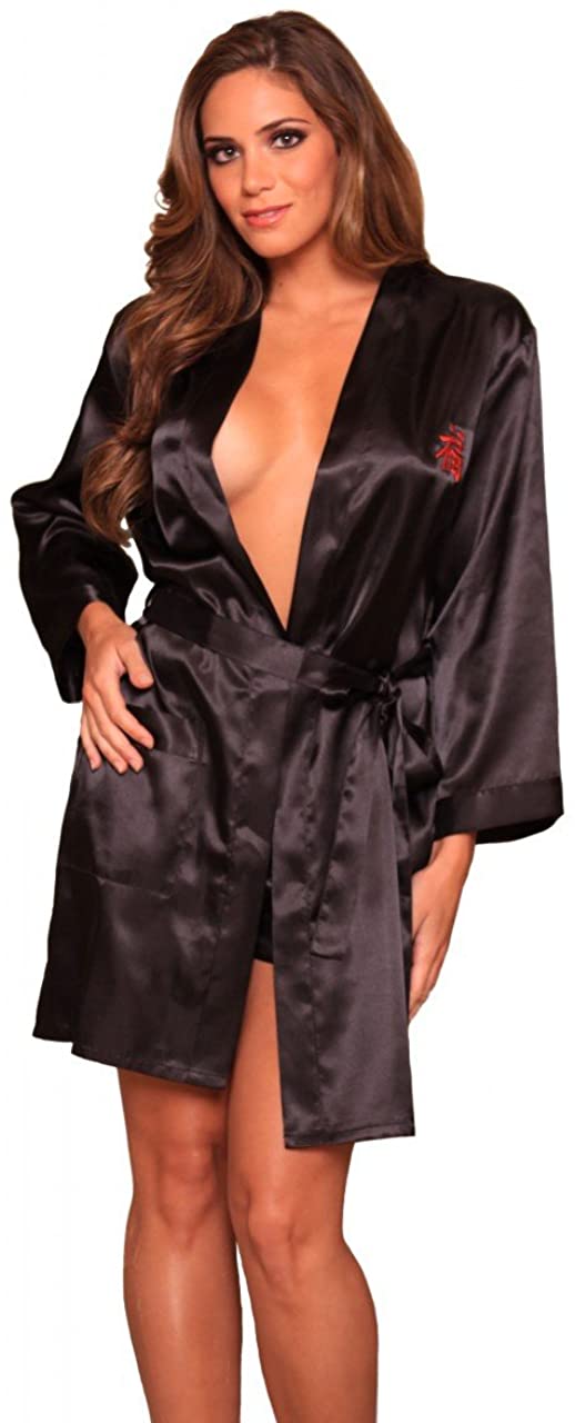 Price:$39.50 LOVELY DAY LINGERIE Women's Prosperity Ladies Robe at Amazon Women’s Clothing store
