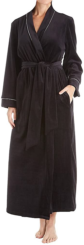 Price:$104.00 Amanda Rich Women's Velour Wrap Robe 207-37 at Amazon Women’s Clothing store